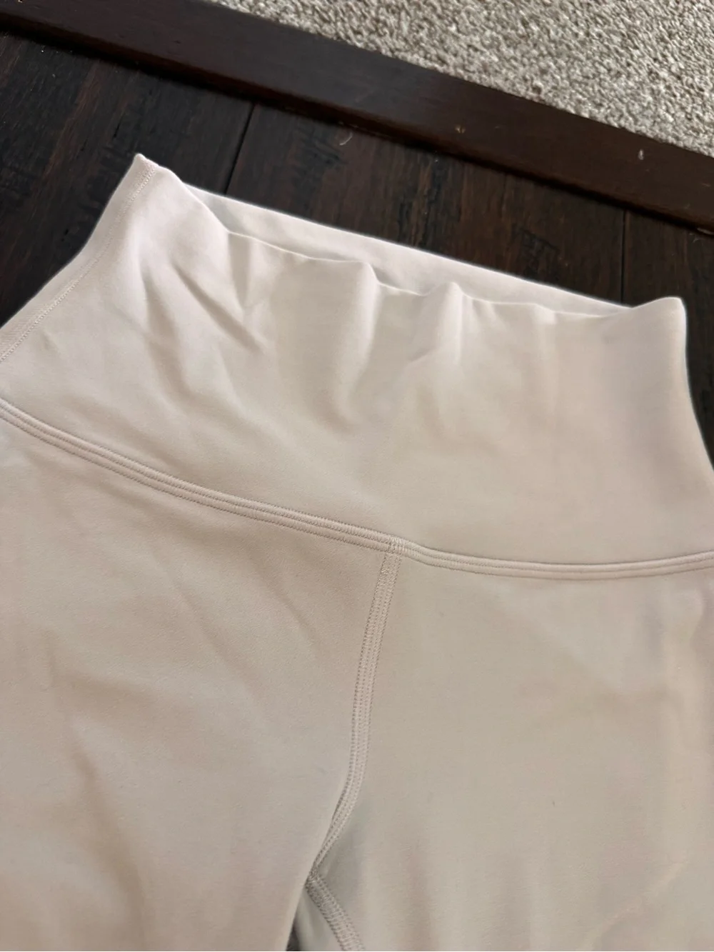 Lululemon Light Gray Full Length Align Leggings